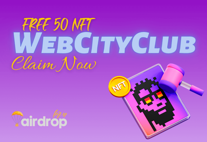 WebCityClub Airdrop